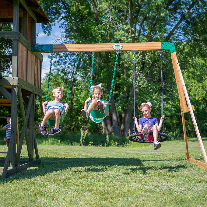 Backyard Discovery Eagle s Nest Elite Playset Do It Yourself
