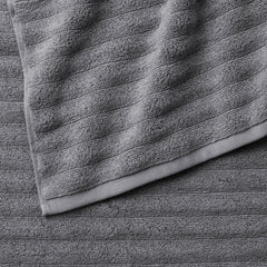 Welhome 100% Cotton Bumpy Textured Bath Towel 2-Piece Set