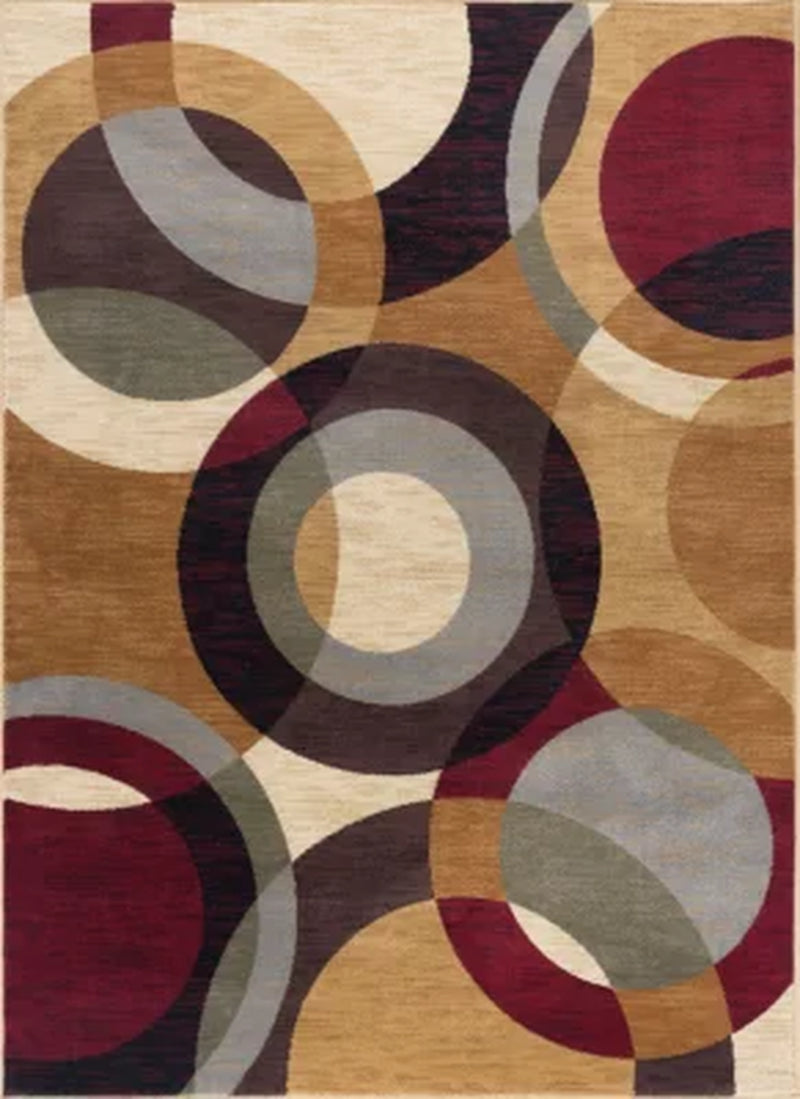 Festival Circles Area Rug, Assorted Sizes