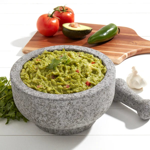 Casa Maria 8.5” Granite Stone Double Sided Mortar & Pestle