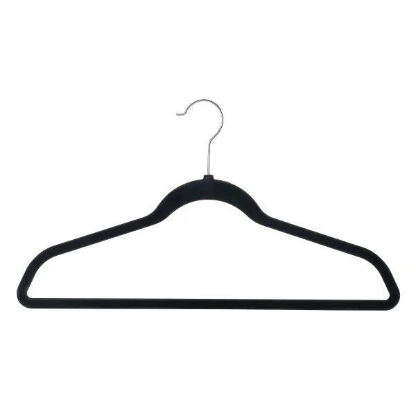 Flocked Hangers, 100-pack