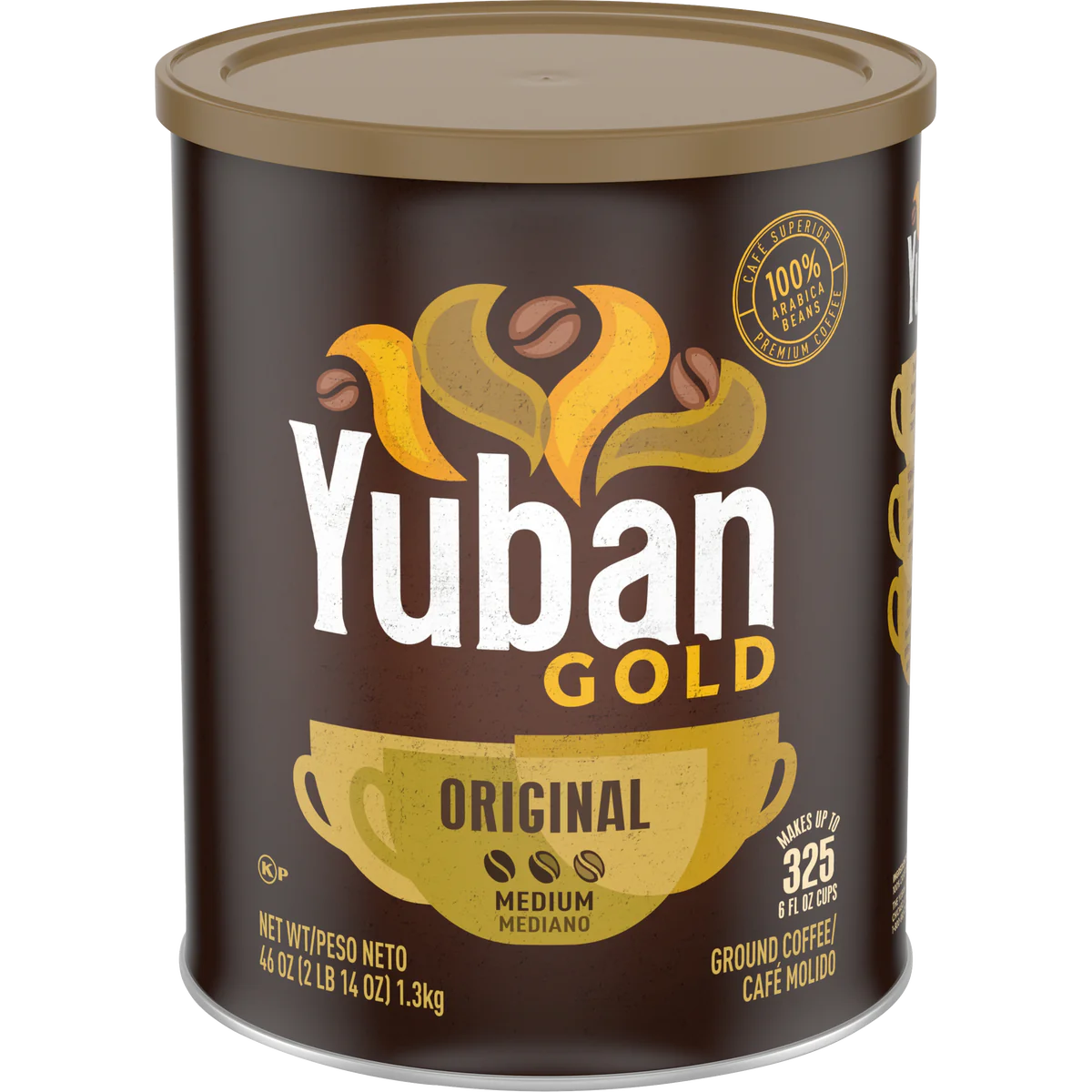 Original Ground Coffee, Medium Roast, 46 oz RJP Unlimited