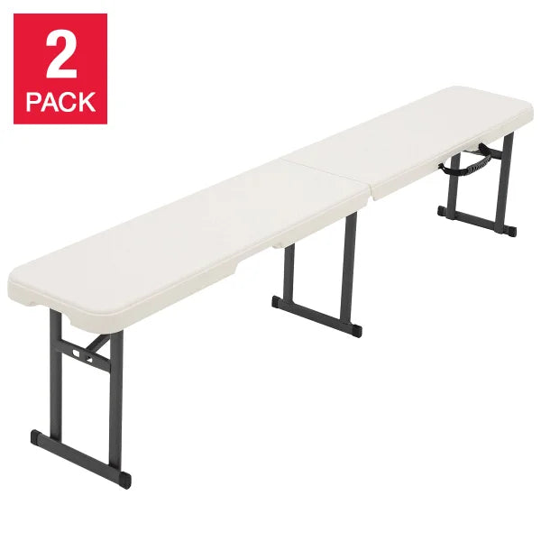 CORE 6' Fold in Half Bench, 2-pack