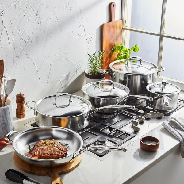 Demeyere Atlantis 9-piece Stainless Steel Cookware Set