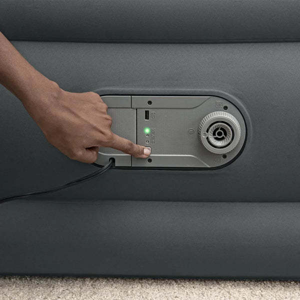 AlwayzAire Tough Guard Quilted Topper Air Mattress, Queen