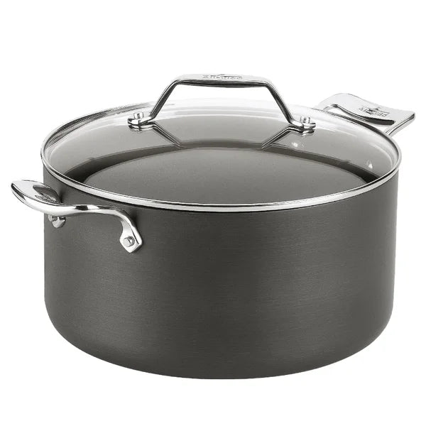 All-Clad 7-quart Hard Anodized Stock Pot with Glass Lid