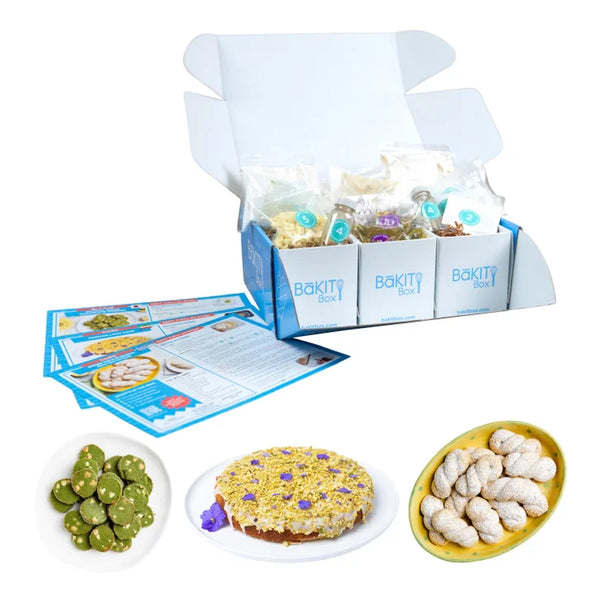 BāKIT Box Global Delights Baking Kit – 3 Recipe Bundle for Kids