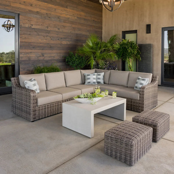 SunVilla Kent 7-piece Outdoor Patio Sectional Set