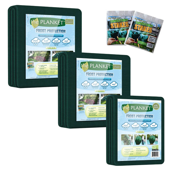 Frost Protection Plant Cover, 5-pack