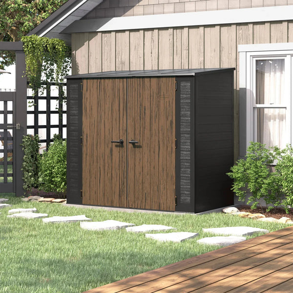 Suncast 7 ft. x 4 ft. Modern Storage Shed
