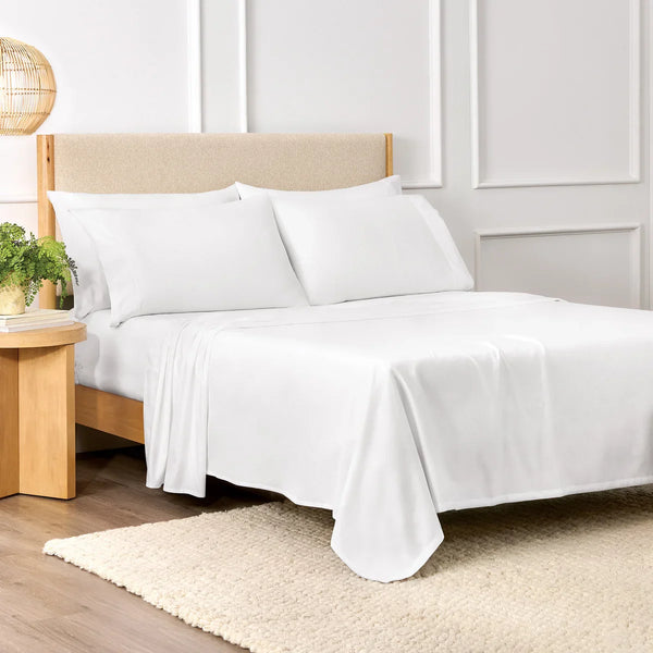 Purely Organic 300 Thread Count 6-piece Organic Cotton Sheet Set
