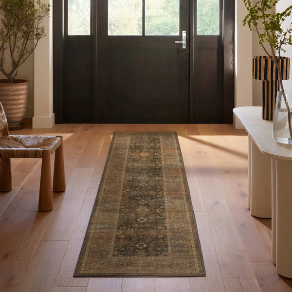 Ruggable Flatwoven Washable Ophelia Runner Rug, 2' 5" x 7'
