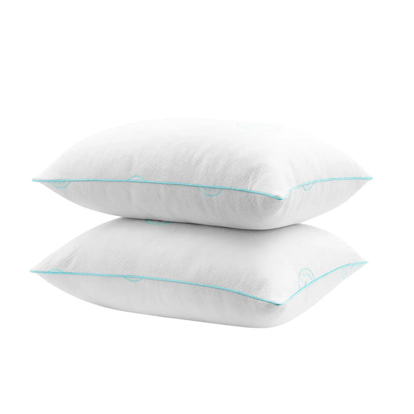 Martha Stewart Signature Cooling Knit Memory Foam Cluster 2-Pack Pillows