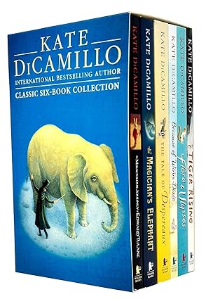 Kate Dicamillo Classic Six Books Box Collection Set (The Miraculous Journey of Edward Tulane, The Magician's Elephant, The Tale of Despereaux, Because of Winn-Dixie, Flora & Ulysses,The Tiger Rising) Paperback – January 1, 2020