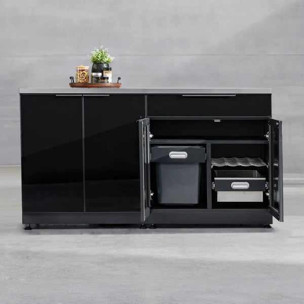 NewAge Products Aluminum 3-piece Outdoor Kitchen