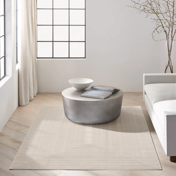 Calvin Klein Luminosity Ivory Area Rug, 6' 6" x 9' 2"