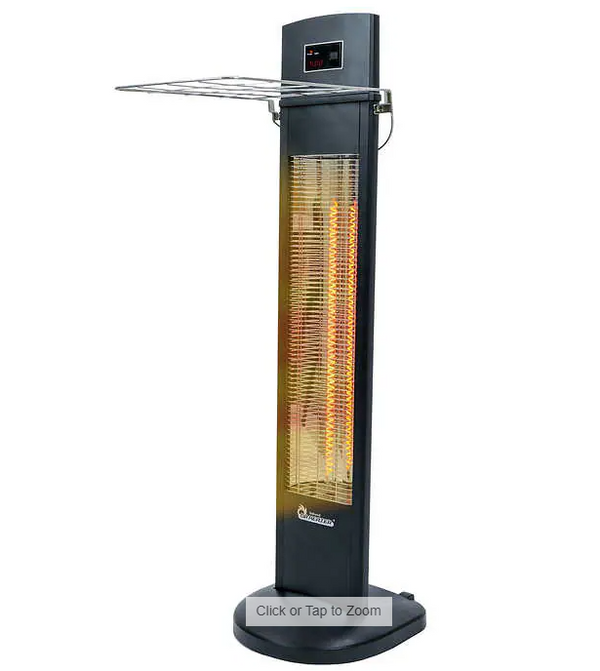 Heater Portable or Ceiling and Wall-Mount Infrared Heater for Indoor/Outdoor