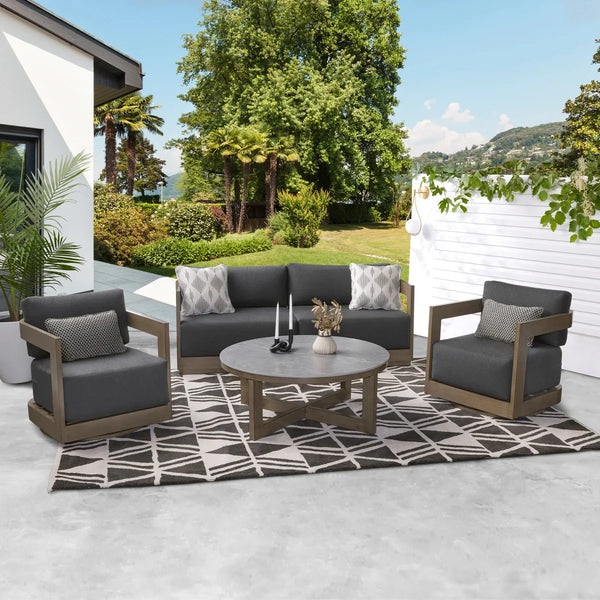 Agio Menorca 4-piece Outdoor Deep Seating Set