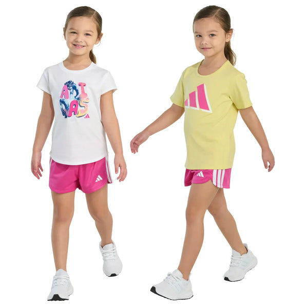adidas Kids' 3-piece Short Set