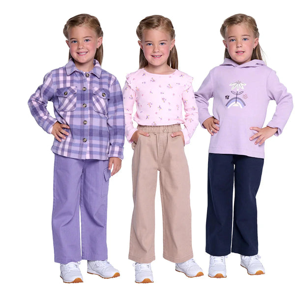 Pekkle Kids' 3-pack Long Sleeve Top