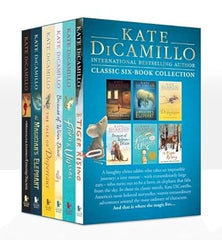 Kate Dicamillo Classic Six Books Box Collection Set (The Miraculous Journey of Edward Tulane, The Magician's Elephant, The Tale of Despereaux, Because of Winn-Dixie, Flora & Ulysses,The Tiger Rising) Paperback – January 1, 2020