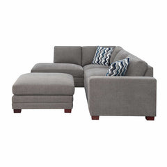 Penelope Fabric Sectional with Ottoman