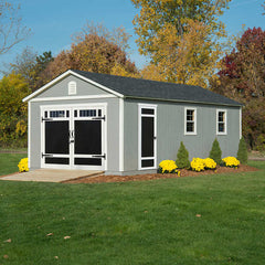 Braxton 12' x 24' Garage Shed – Do It Yourself Assembly