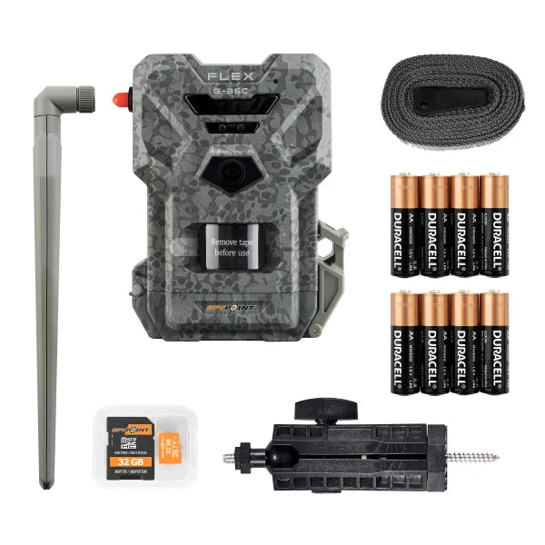 SPYPOINT FLEX G36-PRO Series Cellular Trail Camera Bundle