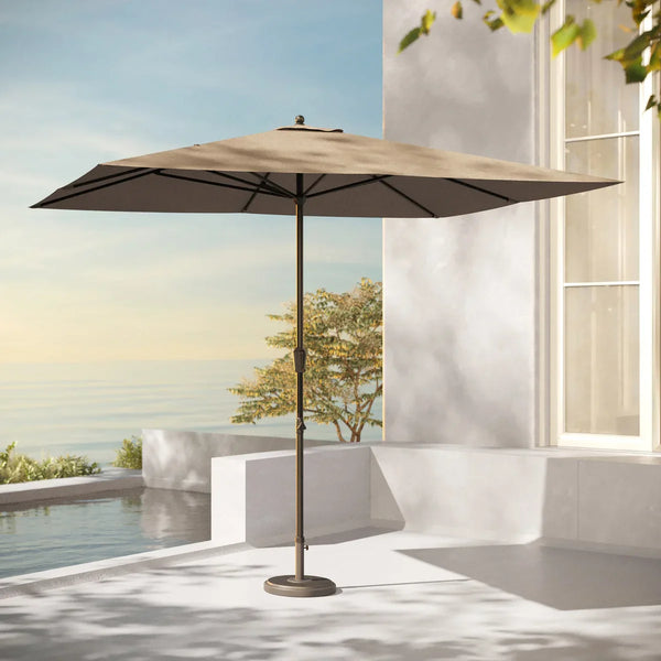 Seasons Sentry 8' x 11' Height Adjustable Market Umbrella
