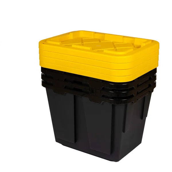 Greenmade 12 Gallon Storage Bin, 4-pack
