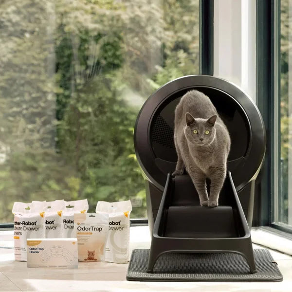 Litter-Robot 4 Self-Cleaning Cat Litter Box Specialty Bundle