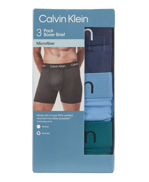 Calvin Klein Men's Boxer Brief, 3-pack