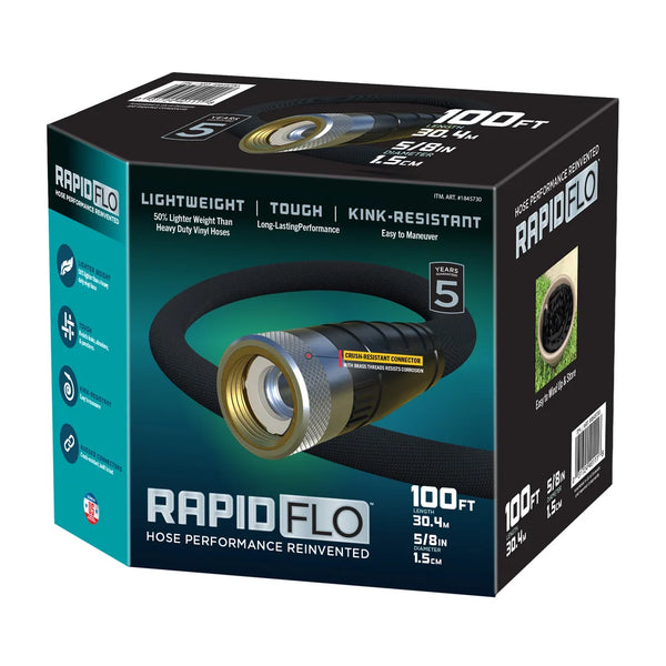 Rapid Flo 5/8 in. x 100 ft. Compact Garden Hose