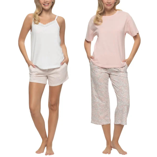 Felina Women's 4-piece PJ Set