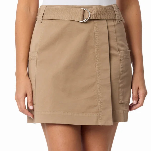 Briggs Women's Belted Twill Cargo Skort