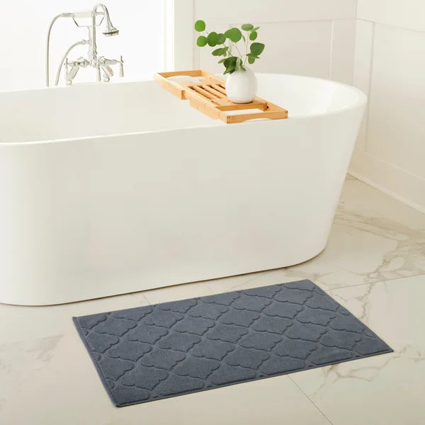 WelHome Geometric Tub Mats, 2-pack