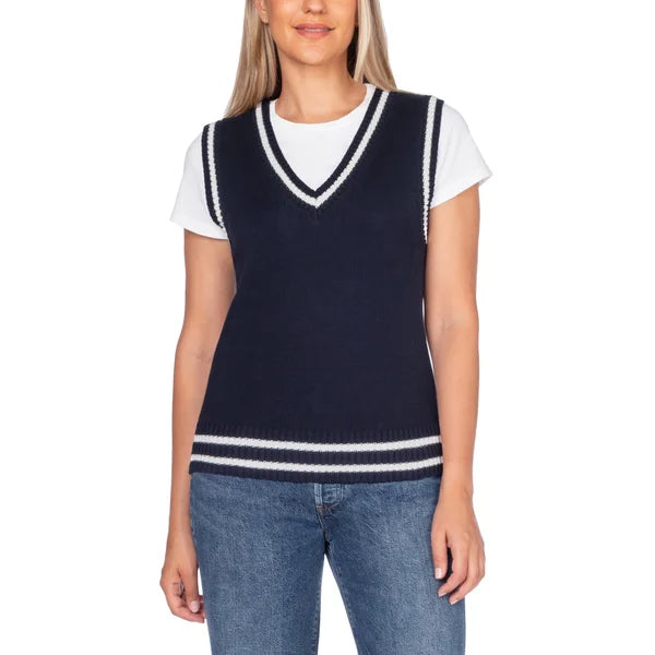 In Conversation Women's Cotton Sweater Vest