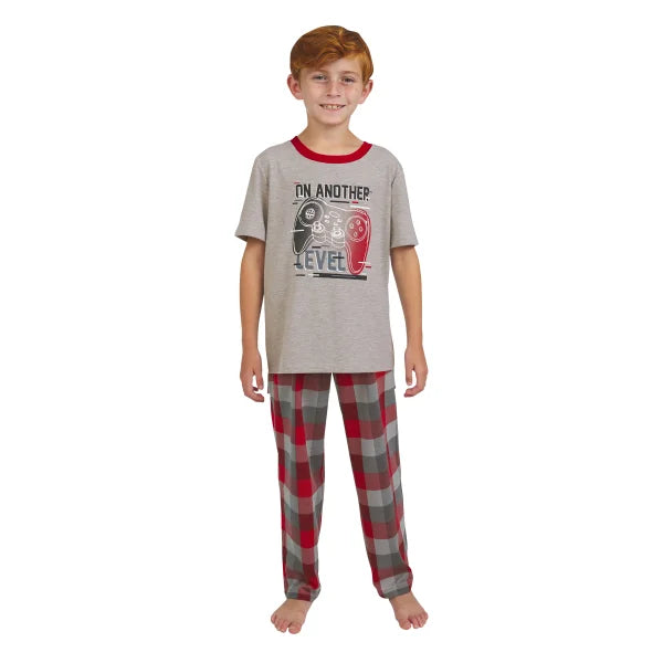 Lands' End Youth 3-piece Pajama Set