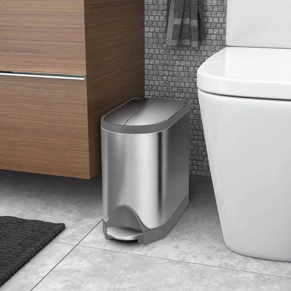 simplehuman 10L Butterfly Step Trash Can