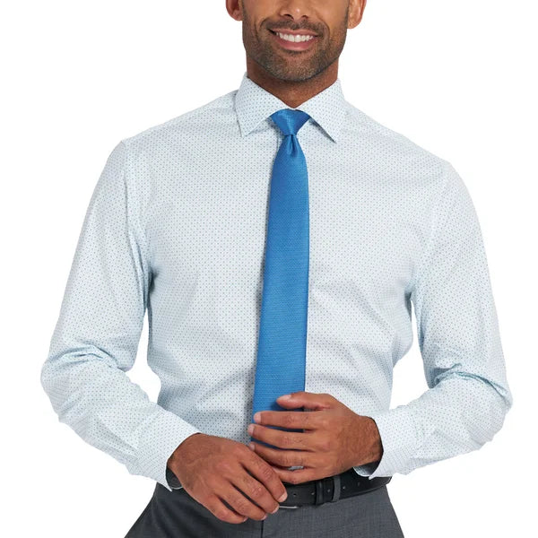 Nick Graham Men's Dress Shirt with Neck Tie