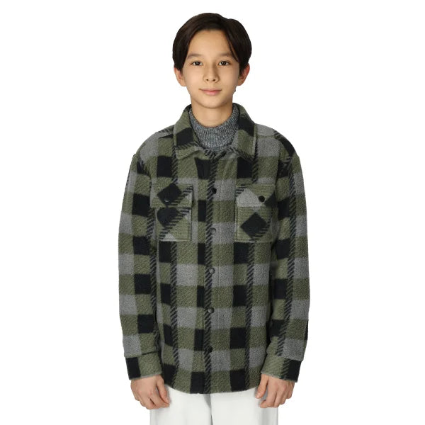 Quiksilver Youth Fleece Shirt Jacket