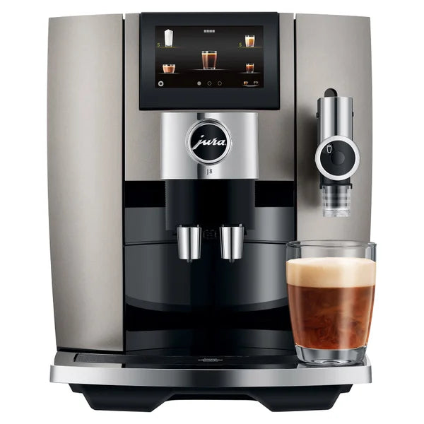 JURA J8 Espresso Machine, Midnight Silver