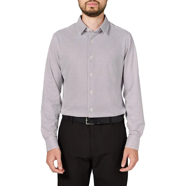 Infinity Men's Textured Button Up Shirt