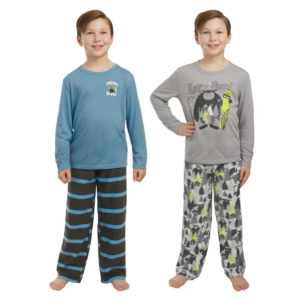 Eddie Bauer Youth 4-piece Pajama Set