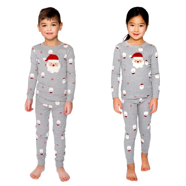 Pekkle Kids' 2-piece Holiday Pajama Set