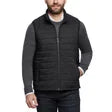 Banana Republic men's quilted vest in black