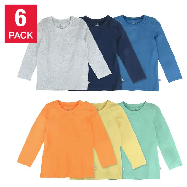 Honest Kids' 6-pack Long Sleeve Tee