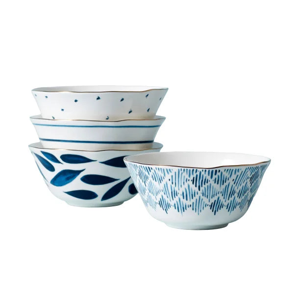 Lenox Blue Bay Porcelain 4-piece Bowl Set