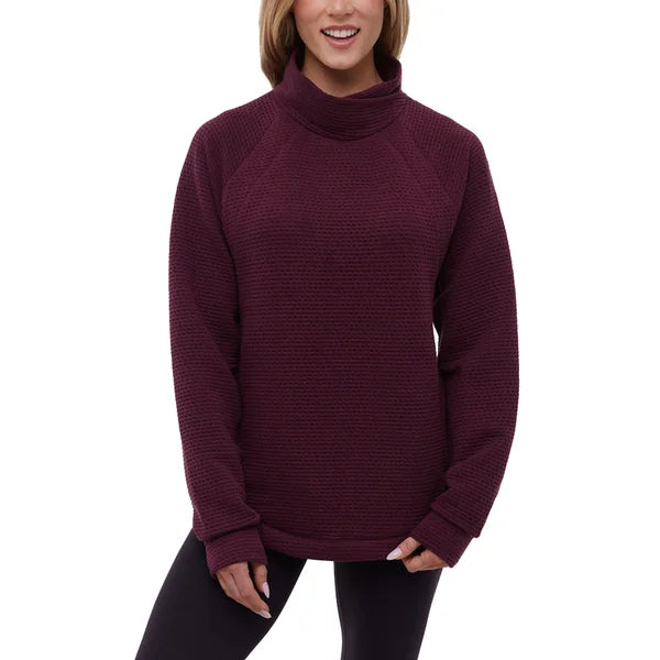 Bench. Women's Textured Funnel Neck Top