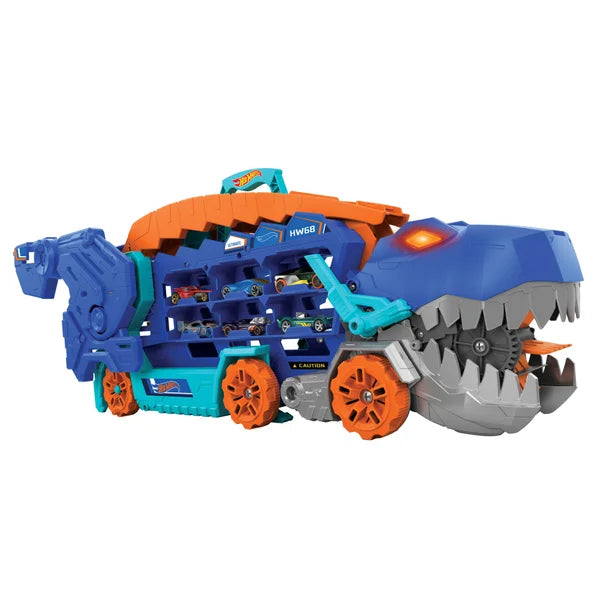 The Hot Wheels Ultimate T-Rex Transporter